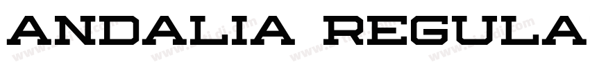 Andalia Regular字体转换 Andalia Regular字体转换
